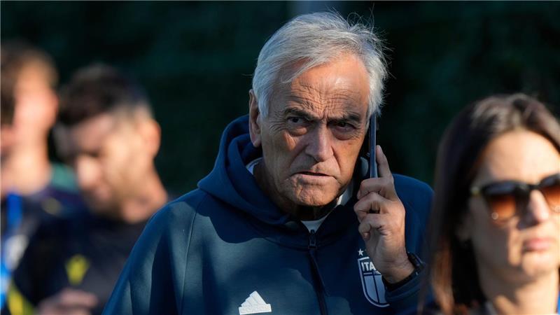 Der Präsident von Italiens Fußballverband, Gabriele Gravina, gibt nach dem Aus in der WM-Qualifikation seinen Posten auf. (Archivbild)