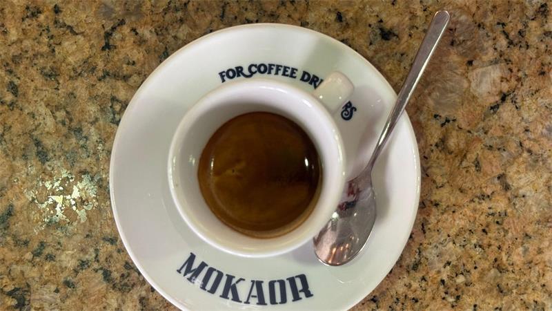 Der Preis für eine „tazzina di caffè“ ist hier seit einem Vierteljahrhundert unverändert.