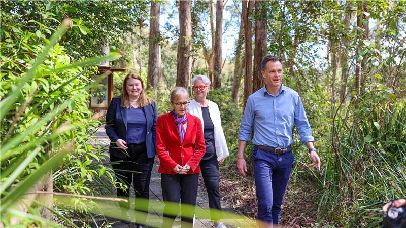 Der Premier von New South Wales, Chris Minns, hat sich stark für den riesigen Nationalpark eingesetzt.
