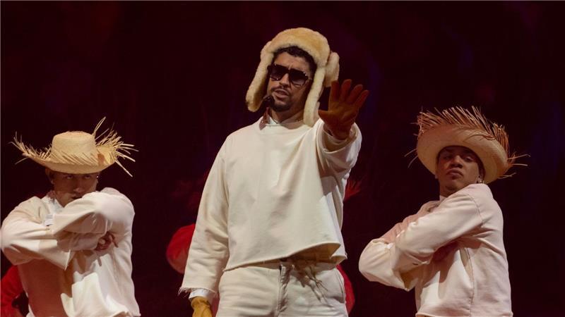 Der Rapper ist hier bei seinem letzten Auftritt der Konzertreihe „No Me Quiero Ir de Aquí“ (Deutsch: Ich will hier nicht weggehen) zu sehen. 31 Shows spielte er im Sommer 2025 auf seiner Heimatinsel. (Archivbild)