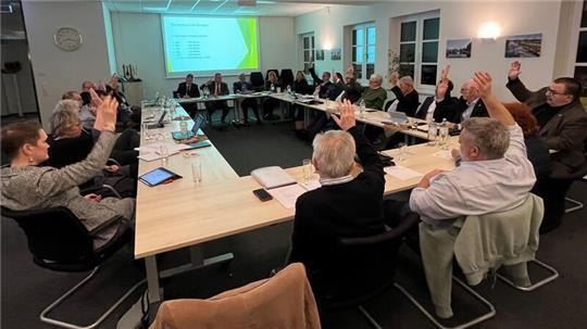 Der Rat der Samtgemeinde Lühe tagt im Rathaus in Steinkirchen.
