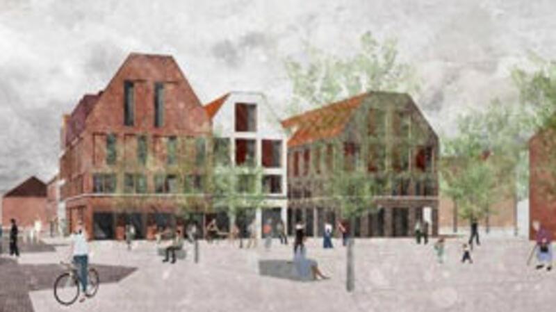 Der Verein „Forum BauKulturLand“ feiert Zehn-Jahres-Jubiläum Der Rathausmarkt Bremervörde: Neuplanung 2024.