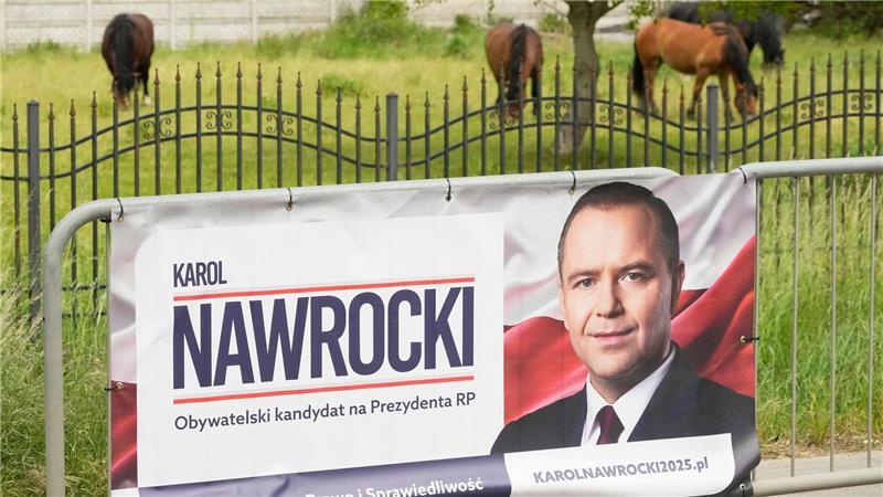 Präsidentenwahl in Polen: „Nach vorn oder zurück?“ Der Rechtskonservative Karol Nawrocki hat besonders auf dem Land viele Anhänger. (Foto aktuell)
