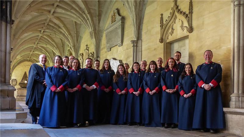 80. Todestag von Robin Tudsbery: Robin Chapel Choir singt in Mulsum und Sandbostel Der Robin Chapel Choir in der Westminster Abbey.