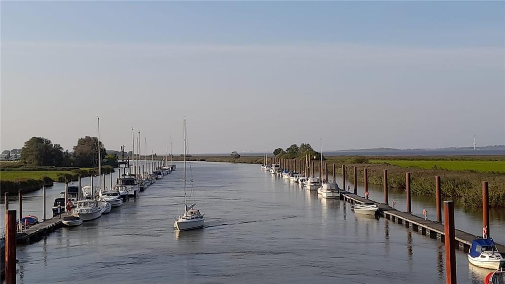 Der Ruthenstrom auf Krautsand - von TAGEBLATT-Leserin Sandra.
