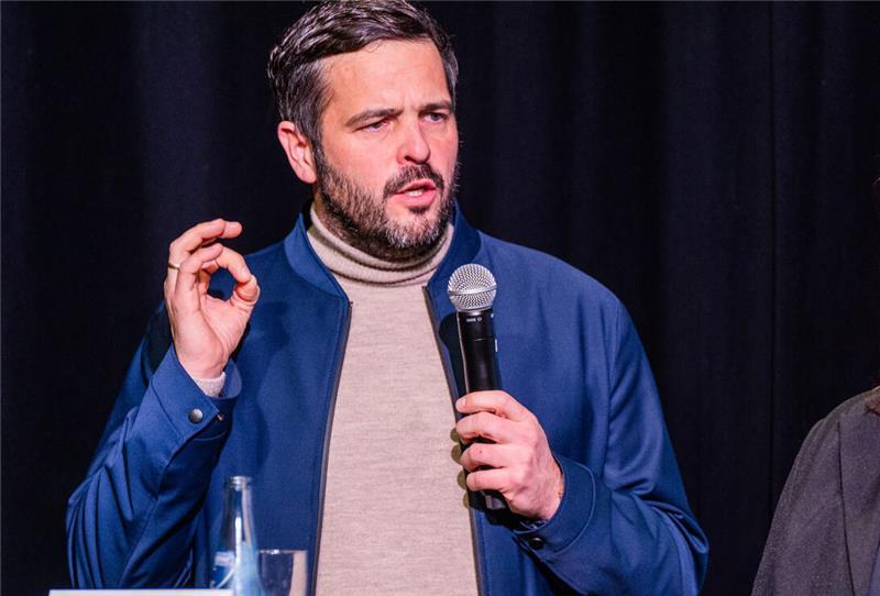Bundestagswahl: So kämpfen die Kandidaten um Stimmen Der SPD-Bundestagskandidat Daniel Schneider.