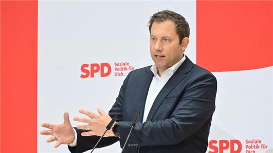 Der SPD-Bundesvorsitzende Lars Klingbeil.