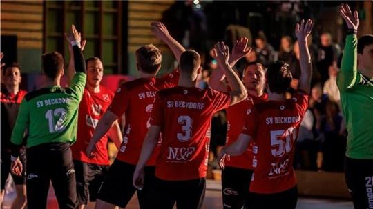 Der SV Beckdorf steigerte sich in der zweiten Halbzeit.