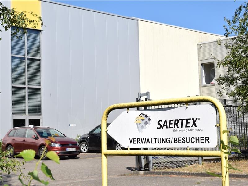 Der Saertex-Standort in Stade-Süd. Foto: Strüning