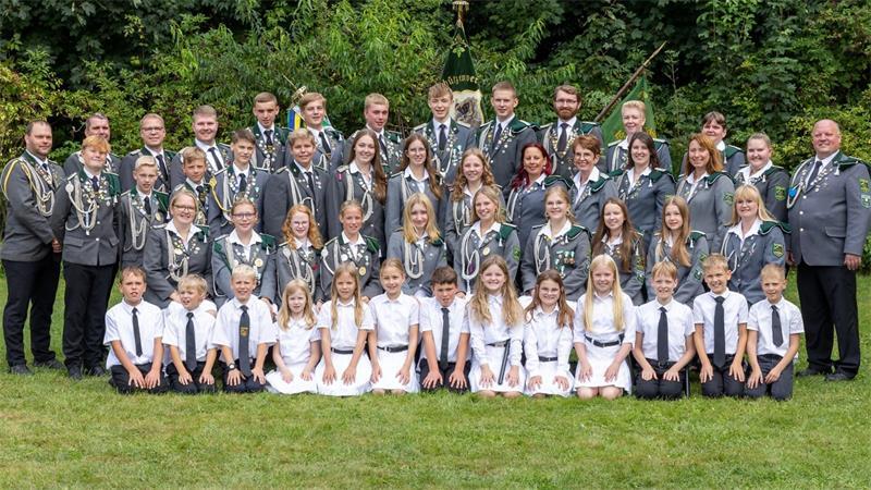 Sauensieker Schützen „gönnen“ sich dieses Jahr gleich zwei Feste Der Sauensieker Spielmannszug feiert sein 75-jähriges Jubiläum.