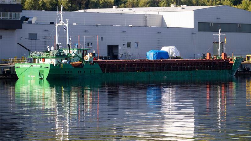 Wegen Spionage durchsuchtes Schiff: Verfahren läuft Der „Scanlark“ wurde die Weiterfahrt verboten. (Archivbild)