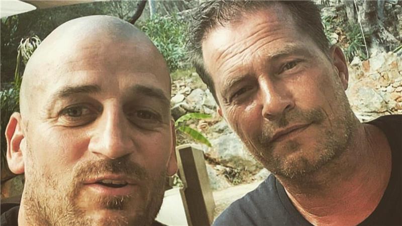 Der Schauspieler und Regisseur Til Schweiger (rechts) unterstützt seit vielen Jahren Einsatz-Veteranen wie Robert Müller (links).