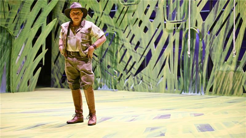 Der Schauspieler und „Tatort“-Kommissar Richy Müller probt für eine Gastrolle im Musical „Tarzan“.