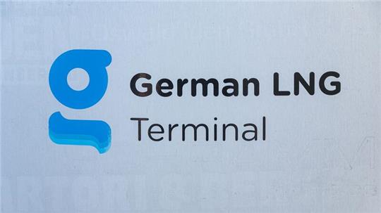 Der Schriftzug German LNG GmbH.