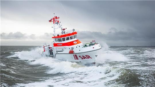 Der Seenotrettungskreuzer „Anneliese Kramer“ war am Sonnabend vor Cuxhaven im Einsatz. Symbolfoto: DGzRS