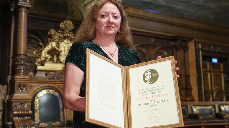 Siegfried Lenz Preis geht an Schriftstellerin Claire Keegan Der Siegfried Lenz Preis ist mit 50.000 Euro dotiert.