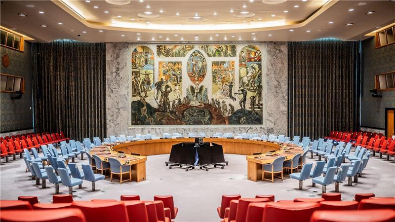 Der Sitzungssaal des UN-Sicherheitsrates in New York - wird Deutschland hier in den kommenden beiden Jahren Platz nehmen können. 