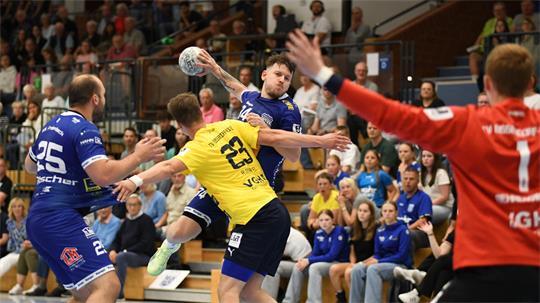 Der Slowake Daniel Polak ist Fredenbecks bester Werfer in Hildesheim. Der VfL verliert am Ende mit einem Tor.