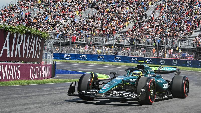 Der Spanier Fernando Alonso war beim Freien Training in Montrwal der Schnellste.