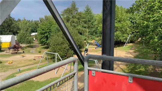 Der Spielplatz am Aussichtsturm ist seit den Herbstferien wieder geöffnet. Nun sollen weitere Schritte folgen.