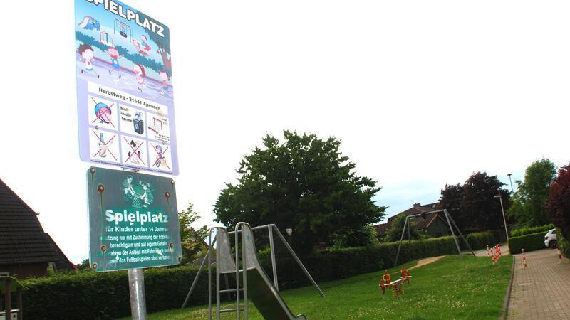 Der Spielplatz am Herbstweg.
