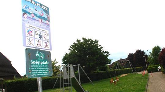 Der Spielplatz am Herbstweg.