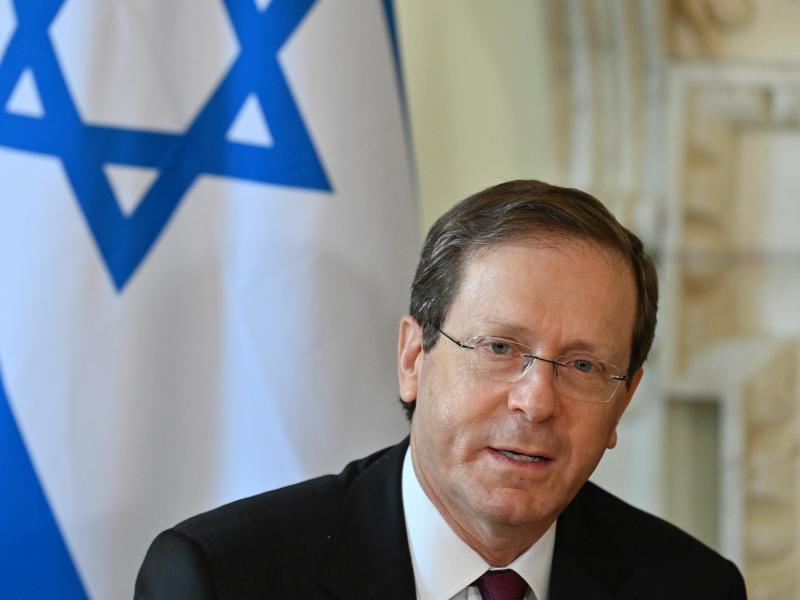 Der Staatspräsident Israels: Izchak Herzog. Foto: Justin Tallis/PA/dpa/Archiv