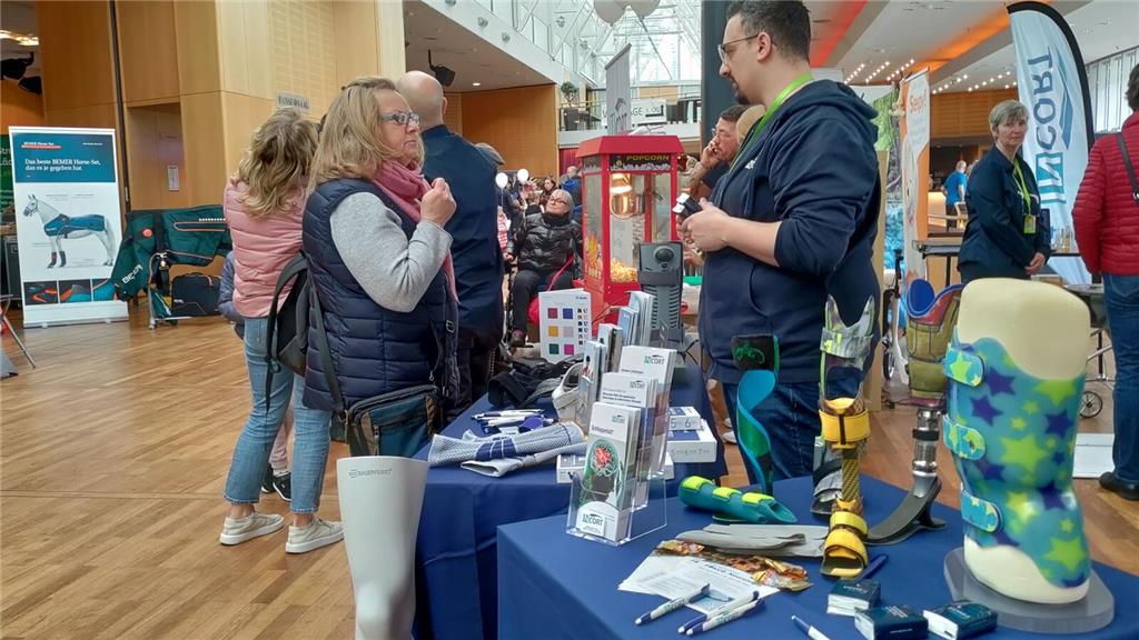 Der Stand der Firma Incort.