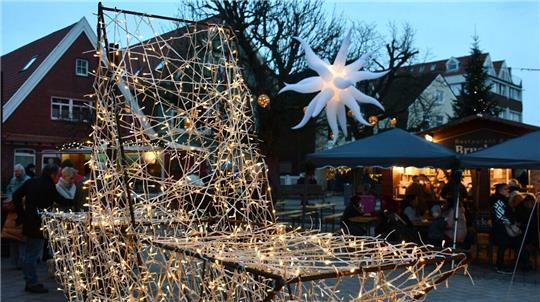 Der Sternenmarkt in Otterndorf geriet durch das Abspielen rechtsradikaler Musik in die Schlagzeilen.