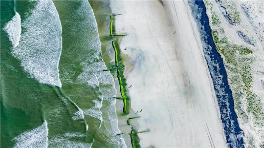 Der Strand von Norderney.