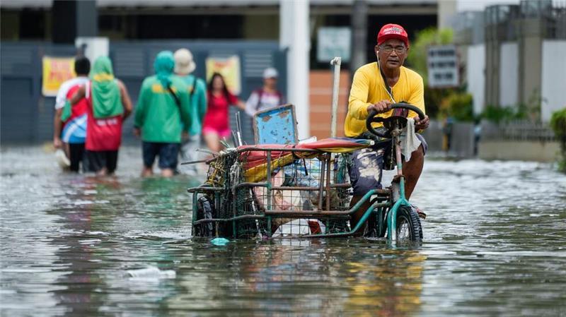 Sturm „Trami“: Zahl der Toten auf den Philippinen steigt Der Sturm könnte noch einmal auf die Philippinen zurückkehren.
