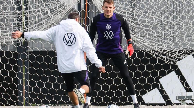 DFB-Torwartkandidaten: Nübel spielt in Bosnien Der Stuttgarter Alexander Nübel wird aller Voraussicht nach in Zenica im Tor stehen.