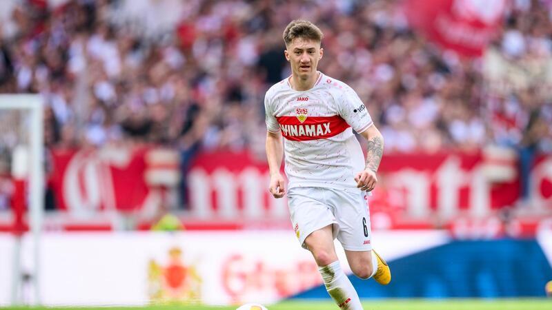 Der Stuttgarter Angelo Stiller ist ein heißer Kandidat für den ersten DFB-Kader nach der EM.