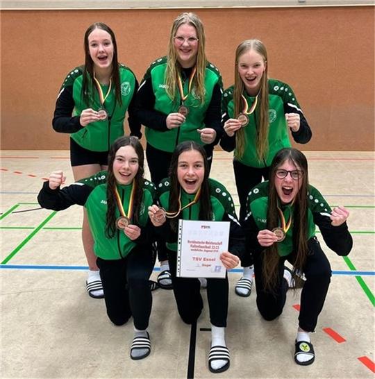 Der TSV Essel wurde Fünfter - die Spielerinnen sehen das als Erfolg. Foto: Verein