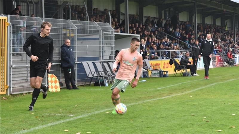 Wie Mika Eickhoff den Sprung in die Fußball-Bundesliga schaffen will Der Tarmstedter Mika Eickhoff ist beim SV Werder Bremen auf dem besten Weg zum Profifußballer. Foto: Werder Bremen