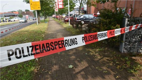 Der Tatort in Fredenbeck wurde 2019 weiträumig abgesperrt.