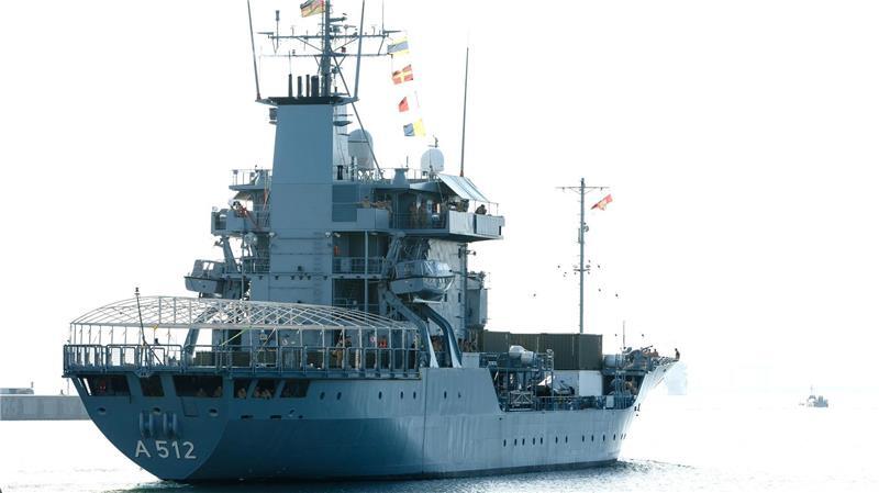 Der Tender „Mosel“ wird die Landeshauptstadt Kiel verlassen. (Archivbild)