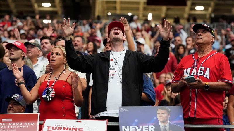 Der Tod Kirks hat die amerikanische Rechte tief erschüttert. 