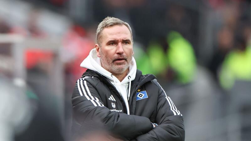Der Trainer Tim Walter vom HSV.
