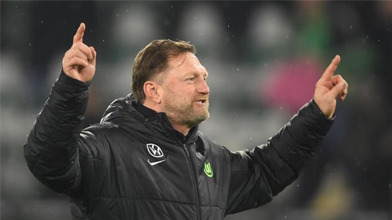 Der Trainer der Stunde: Wolfsburgs Ralph Hasenhüttl.