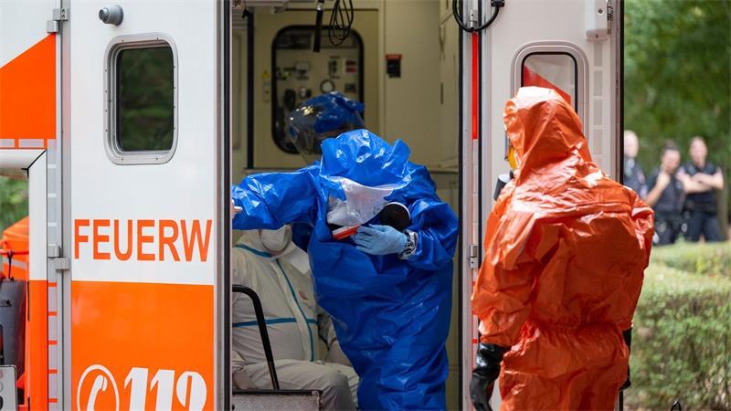 Der Transport von hochansteckenden Patienten in die Uniklinik wird immer wieder geübt, so wie hier im Jahr 2022. (Archivbild)
