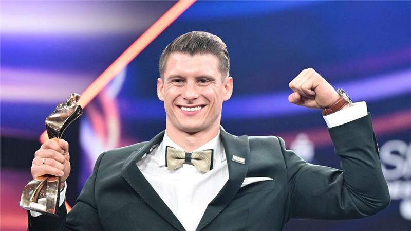 Der Turner Lukas Dauser feiert Weihnachten bei seinen Eltern.
