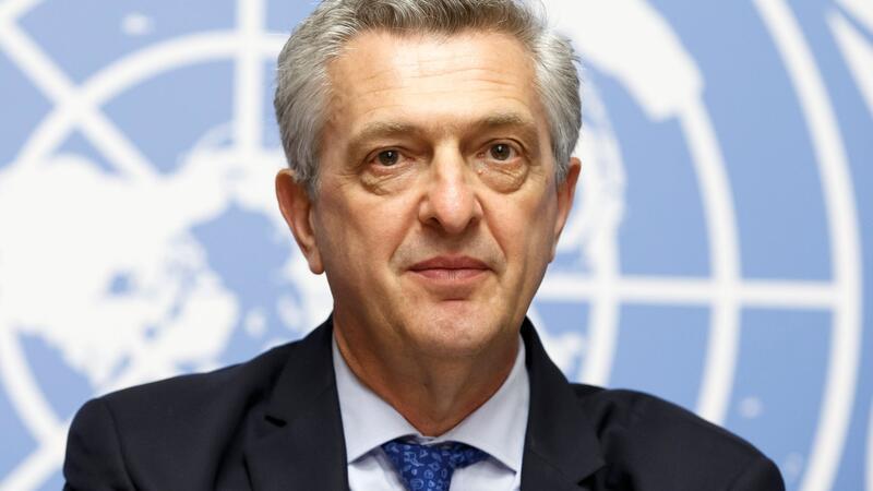 UN-Flüchtlingskommissar kündigt in Ukraine neue Hilfe an Der UN-Flüchtlingshochkommissar Filippo Grandi hat die Ukraine seit Beginn des russischen Überfalls vor mehr als zwei Jahren bereits mehrfach besucht und sichert in Kiew nun weitere Hilfe zu. (Archivbild)