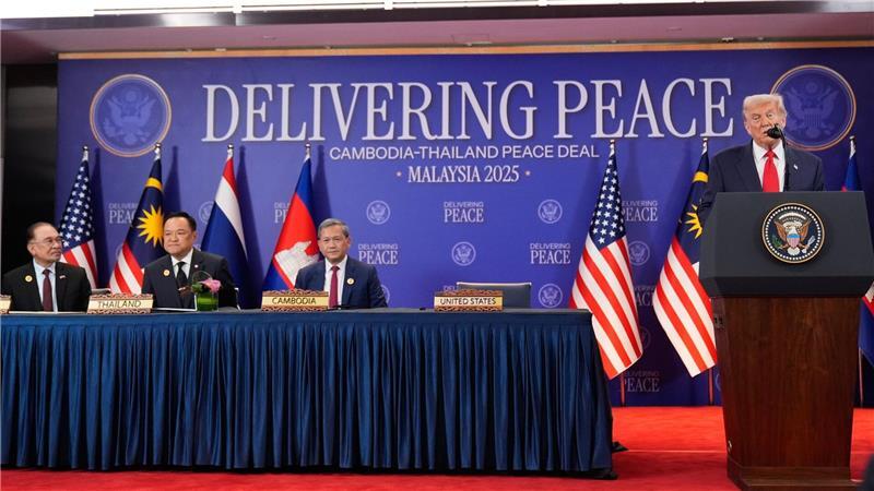 Thailand und Kambodscha besiegeln Frieden – Trump vermittelt Der US-Präsident hatte politischen Druck auf die Konlfiktparteien ausgeübt.