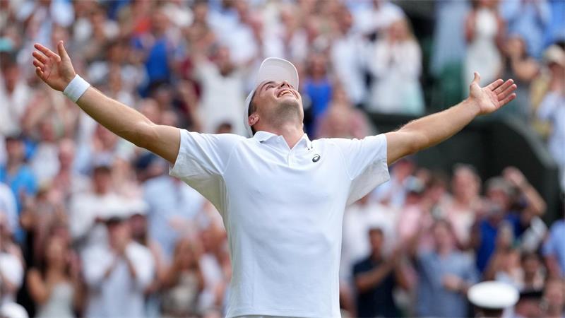 Gelöst und gereift - Zverev vertraut Stärken im Fery-Hype Der Überraschungs-Halbfinalist: Arthur Fery.