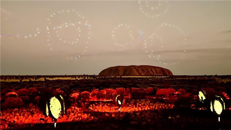 Der Uluru gilt als eines der Wahrzeichen Australiens. (Archivbild)
