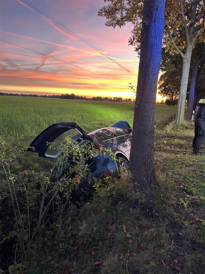 Der Unfall auf der Nordstraße (L127) ereignete sich kurz nach 18 Uhr am Montagabend.