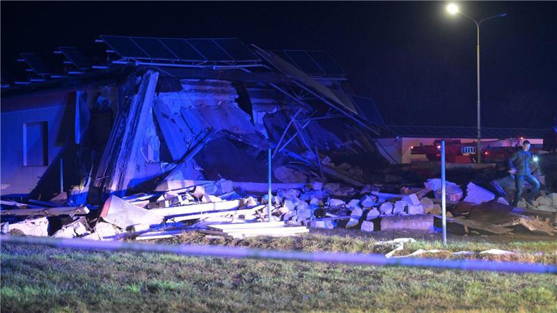 Der Unfall ereignete sich auf einem Firmengelände.