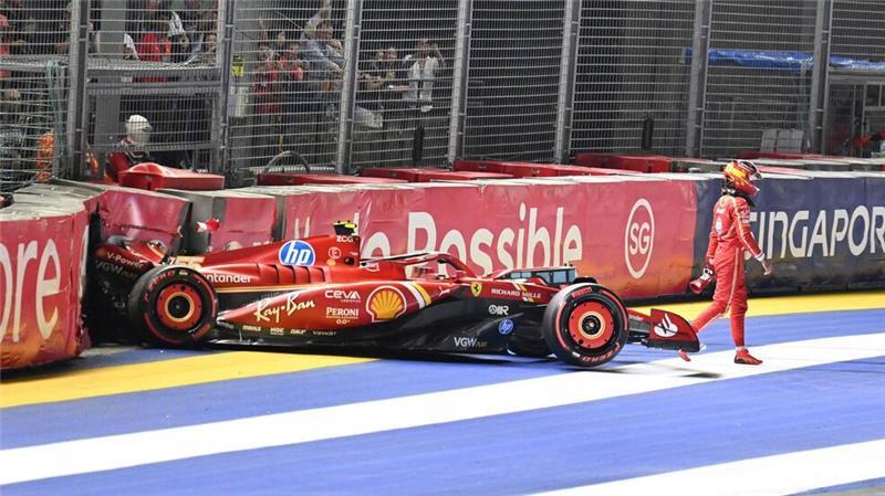 Der Unfall von Carlos Sainz sorgt für Brisanz in der Qualifikation.