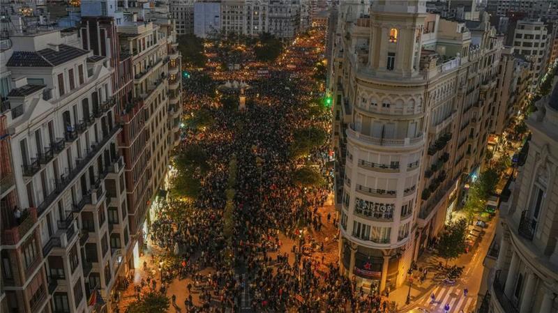 Der Unmut in Valencia ebbt nicht ab.